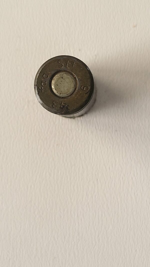 Nabój deko 9x19 wojenny oznaczenie St+ 9 43 faa